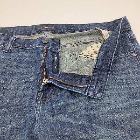 Lucky Brand Mens 110 Skinny Jeans Blue Size 38 x 32 - Picture 5 of 12